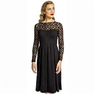 Lindy Bop Black Swing Dress.